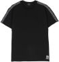 Balmain Kids T-shirt met logoprint Zwart - Thumbnail 1