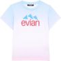 Balmain Kids T-shirt met logoprint Roze - Thumbnail 1