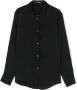 Balmain Kids Shirt met logoprint Zwart - Thumbnail 1