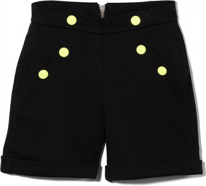 Balmain Kids Shorts met sierknoop Zwart