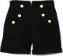 Balmain Kids Shorts met sierknoop Zwart - Thumbnail 1