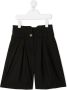 Balmain Kids Shorts met wijde pijpen Zwart - Thumbnail 1