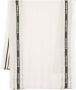 Balmain Kids Sjaal verfraaid met logo Beige - Thumbnail 1