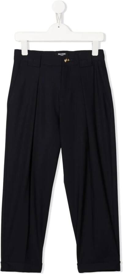 Balmain Kids Straight broek Blauw