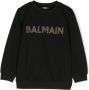Balmain Kids Sweater met logo Zwart - Thumbnail 1