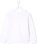 Balmain Kids Sweater met logoprint Wit - Thumbnail 1