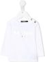 Balmain Kids T-shirt met logo Wit - Thumbnail 1