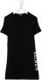 Balmain Kids T-shirtjurk met logotape Zwart - Thumbnail 1