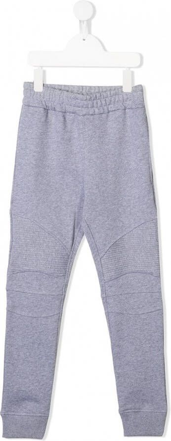 Balmain Kids Trainingsbroek met gestikt vlak Grijs