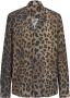 Balmain Pyjama shirt met luipaardprint Multicolor Heren - Thumbnail 1