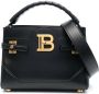 Balmain Satchels B BUZZ 22 Handle Bag Leather in zwart - Thumbnail 3