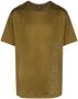Balmain T-shirt met logodetail Groen - Thumbnail 1