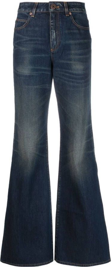 Balmain Flared jeans Blauw