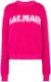 Balmain Trui met logo-jacquard Roze - Thumbnail 1