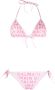 Balmain Bikini met logoprint Roze - Thumbnail 1