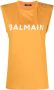 Balmain T-shirt met logoprint Oranje - Thumbnail 1