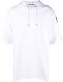 Balmain Sweatshirts Oversized ecodesigned katoenen hoodie met logoprint White Green Heren - Thumbnail 1