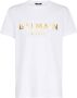 Balmain T-shirt met logoprint Wit - Thumbnail 1