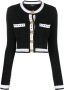 Balmain Vest met knopen Zwart - Thumbnail 1