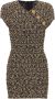 Balmain Tweed mini-jurk Goud - Thumbnail 1
