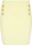 Balmain Mini-rok met geribbeld detail 1AF - Thumbnail 1