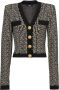 Balmain Cropped vest Zwart - Thumbnail 1