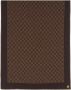Balmain Sjaal met monogram Bruin - Thumbnail 1