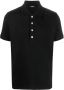 Balmain Button-up poloshirt Zwart - Thumbnail 1