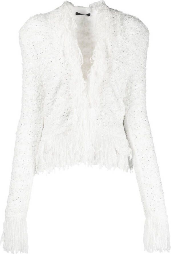 Balmain Jack met franje Wit