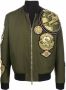 Balmain Pilotenjack met meerdere badges Groen - Thumbnail 1