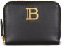 Balmain Portemonnee met logoplakkaat Zwart - Thumbnail 1