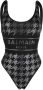 Balmain Badpak verfraaid met stras Zwart - Thumbnail 1