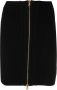Balmain Ribgebreide rok Zwart - Thumbnail 1