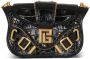 Balmain Schoudertas met logoplakkaat Zwart - Thumbnail 2