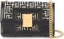 Balmain Schoudertas met monogram jacquard Zwart - Thumbnail 1