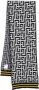 Balmain Wool and cashmere scarf with monogram pattern Meerkleurig Heren - Thumbnail 2