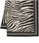 Balmain Zebra print zijden sjaal Multicolor Dames - Thumbnail 2