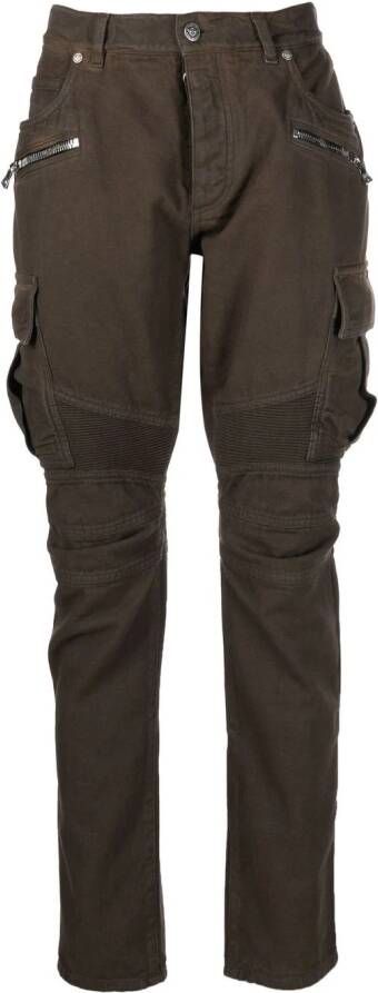 Balmain Skinny broek Groen