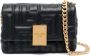 Balmain 1945 gewatteerde schoudertas Zwart - Thumbnail 1