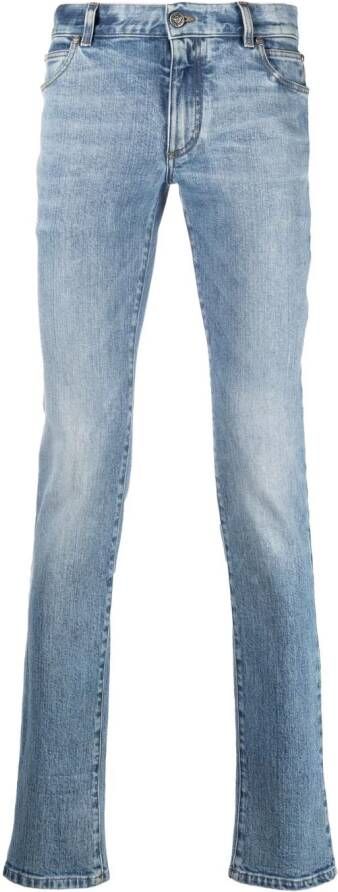 Balmain Straight jeans Blauw
