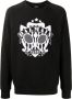 Balmain Sweater verfraaid met logo Zwart - Thumbnail 1