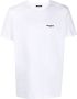 Balmain Katoenen T-shirt met geborduurd logo Wit - Thumbnail 1