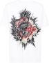 Balmain T-shirt met geborduurd logo Wit - Thumbnail 1