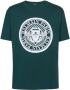 Balmain T-shirt van biologisch katoen Groen - Thumbnail 1