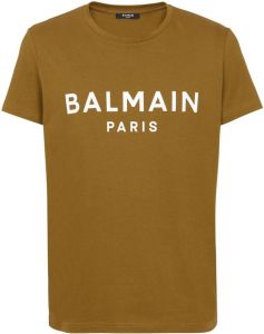 Balmain T-shirts & hemden Bruin