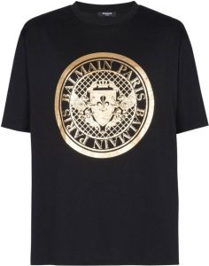 Balmain T-shirts & hemden Zwart