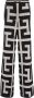 Balmain Elegante zwarte broek met trekkoord tailleband Black Dames - Thumbnail 1