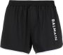 Balmain Trainingsshorts met logoprint Zwart - Thumbnail 1