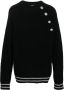 Balmain Trui met ronde hals Zwart - Thumbnail 1