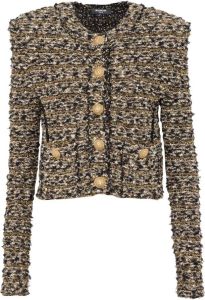 Balmain Tweed jack Goud